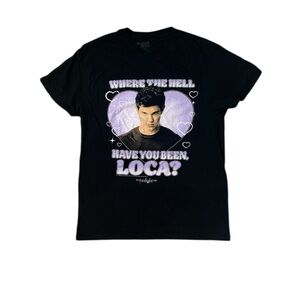 Twilight Black Graphic Tee with Jacob